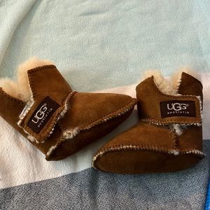 Baby UGG booties.